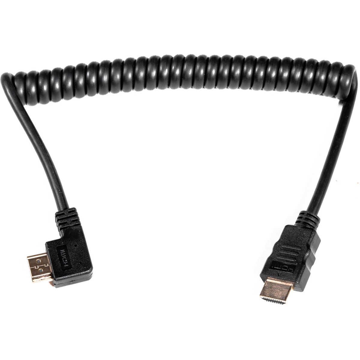 Caruba HDMI-HDMI Spring Wire Angled 45cm