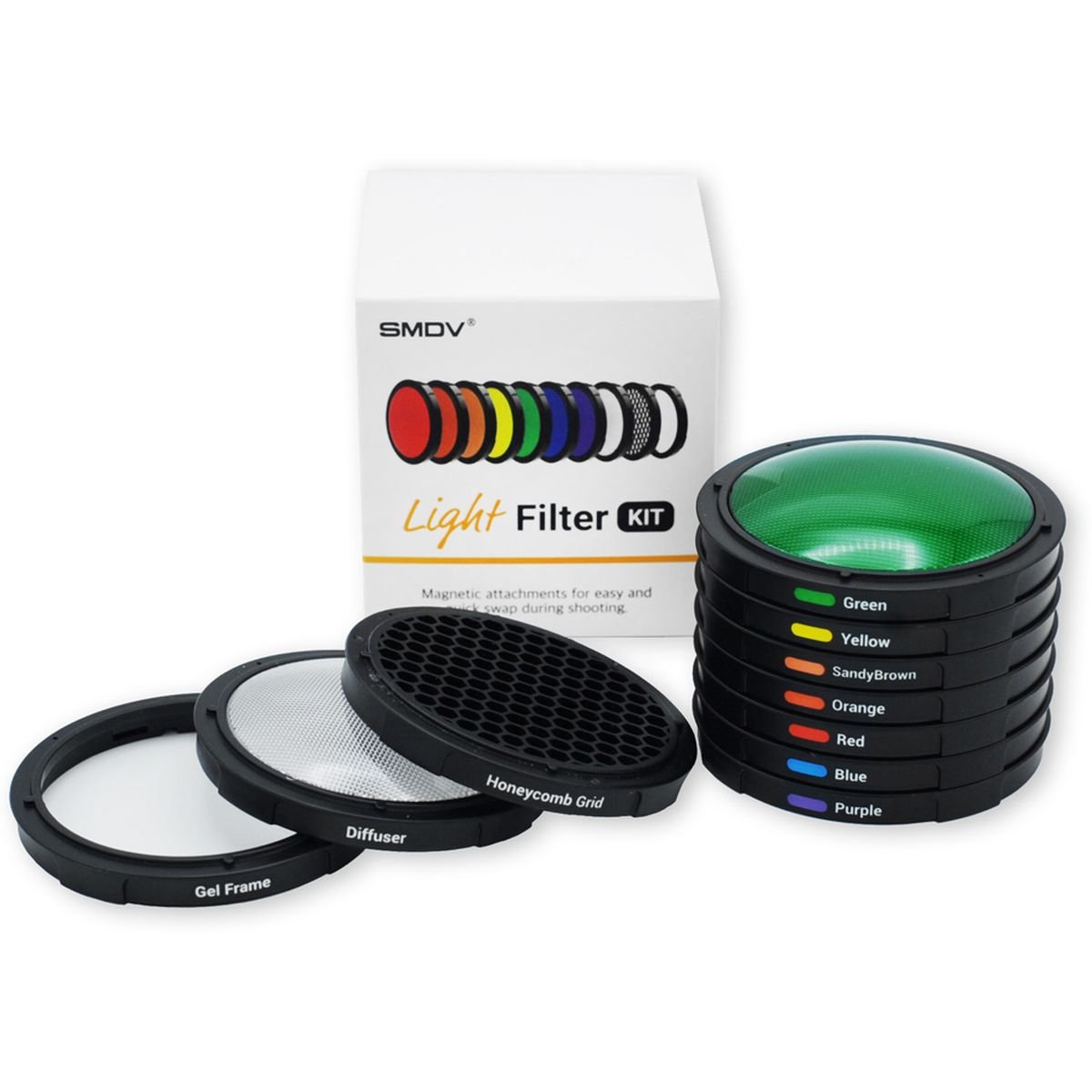 SMDV Speedbox-Flip Light Filter Kit afbeelding