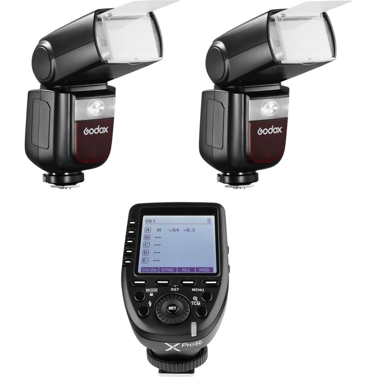 Godox Speedlite V860III Nikon Duo X-Pro Trigger Kit afbeelding