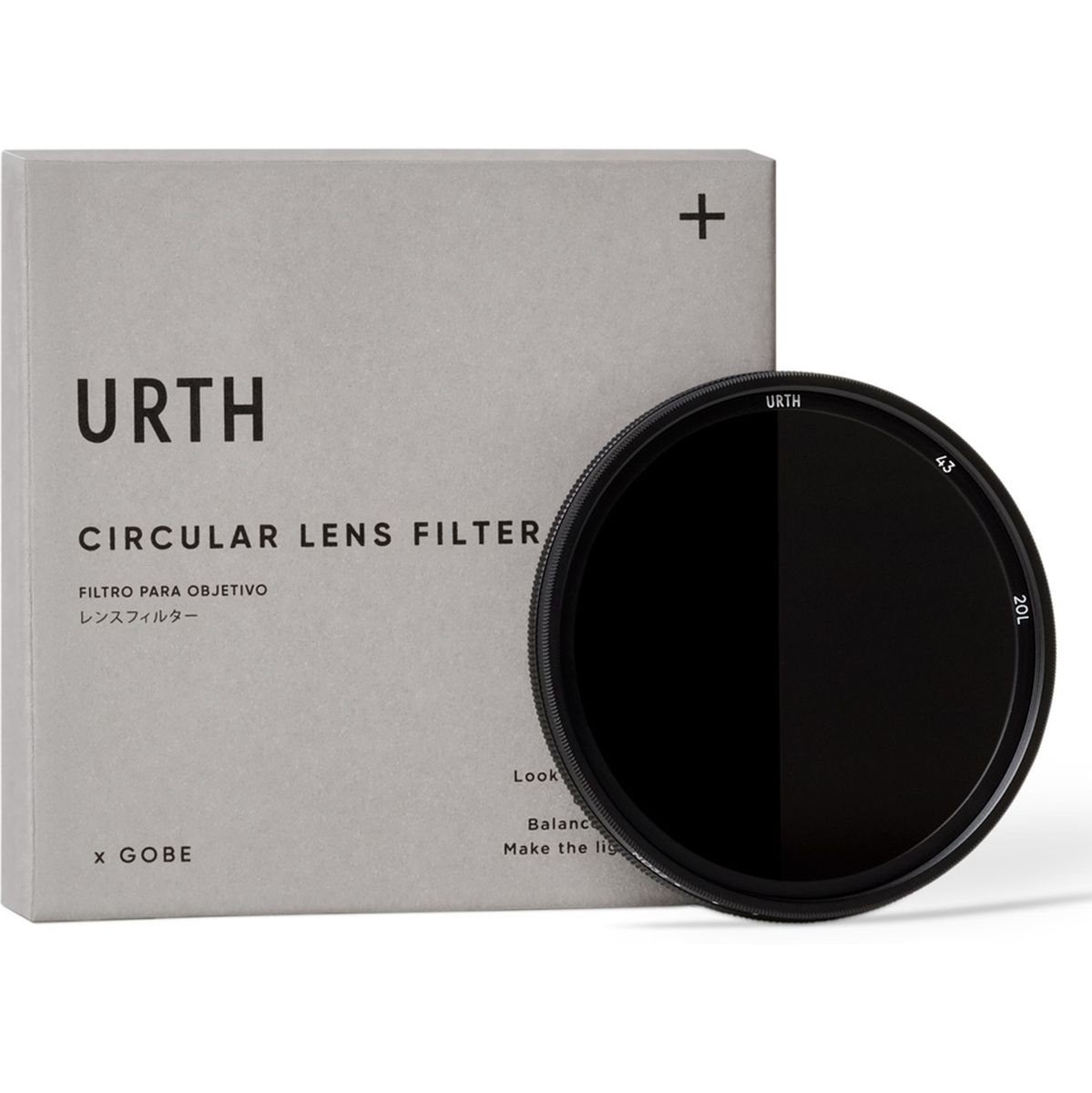 Urth 43mm ND8-128 (3-7 Stop) Variable ND Lens Filter