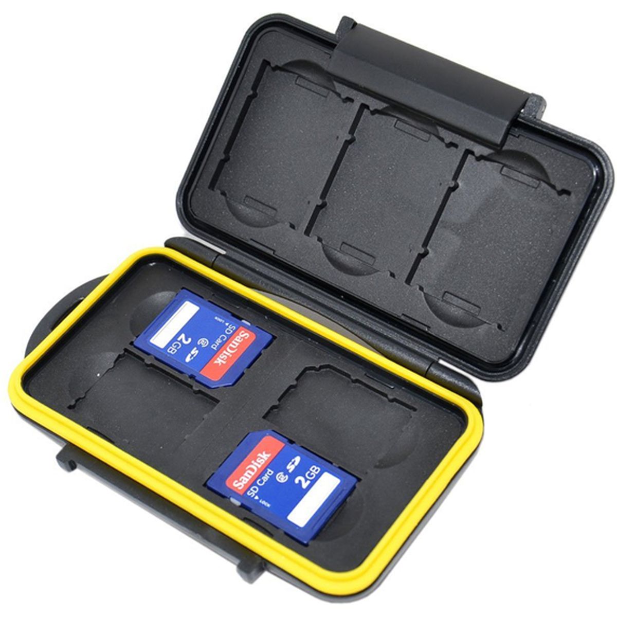 JJC MC-XQDSD7 Multi-Card Case afbeelding