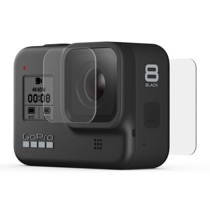 GoPro Tempered Glass Lens/Screen Protect HERO8 Black afbeelding