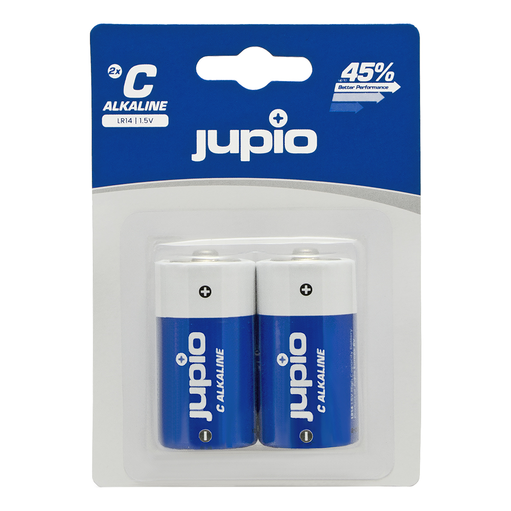 Jupio Alkaline Batteries C LR14 2 pcs VPE-6 afbeelding