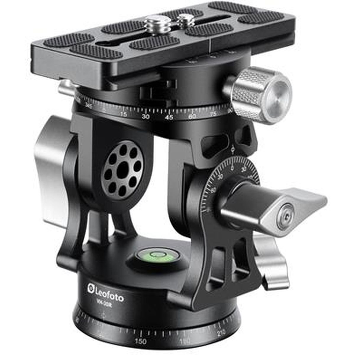 Leofoto VH-30R two-way head with handle and dual panorama afbeelding