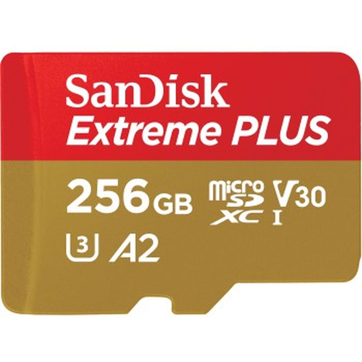 SanDisk Extreme Plus MicroSDXC 256GB+SD Adapter afbeelding