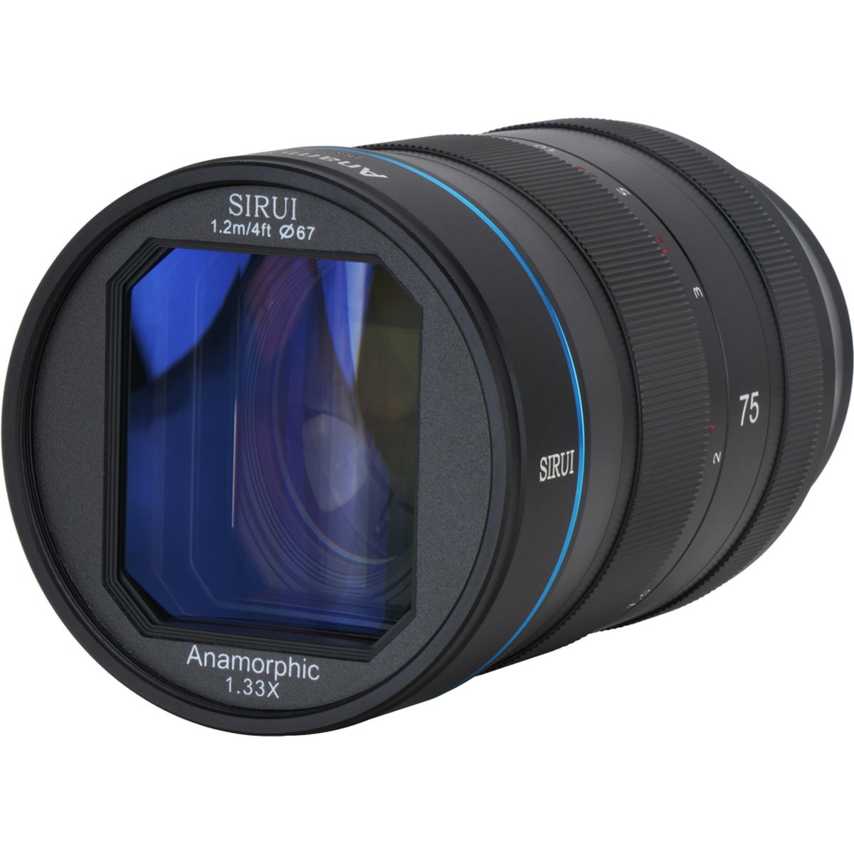 Sirui 75mm Anamorphic Lens (E mount) afbeelding