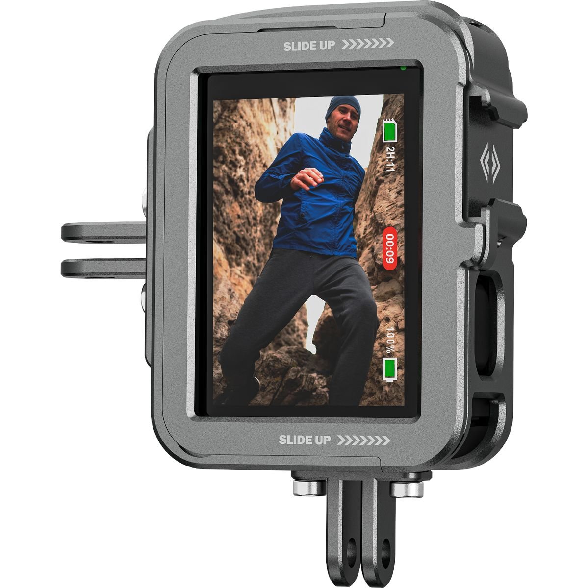 Telesin Metal Cage GoPro 12/11/10/9 Horizontaal + Verticaal afbeelding