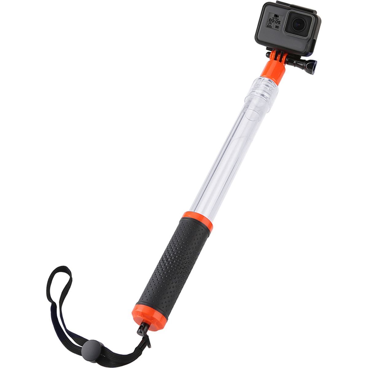 Telesin Floating Selfie Stick Waterproof Doorzichtig afbeelding