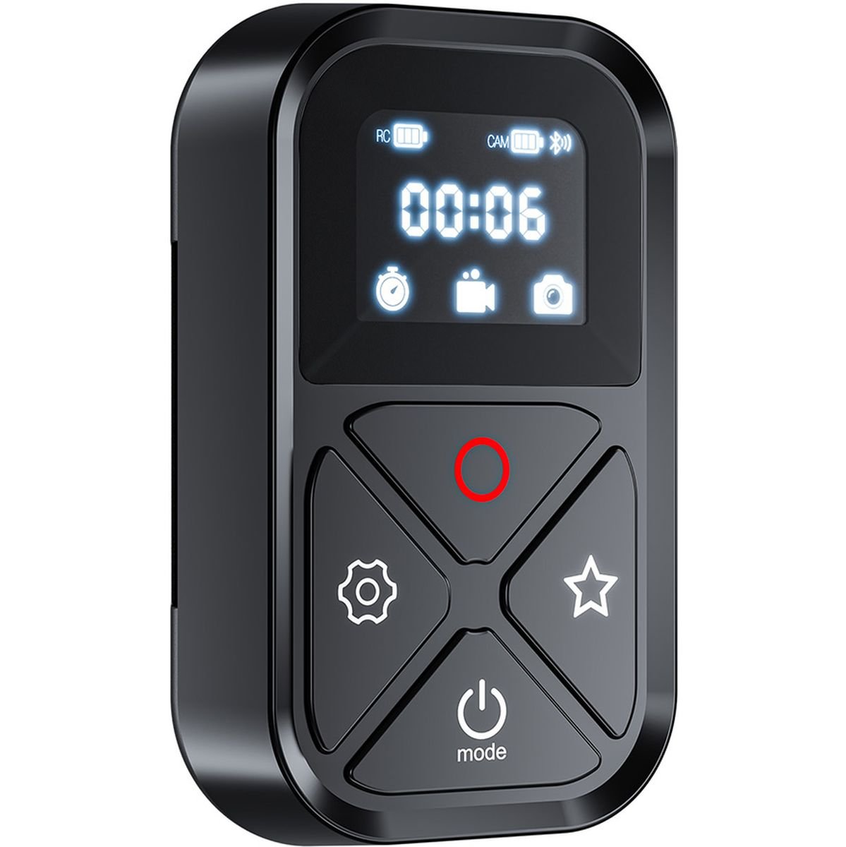 Telsin Bluetooth Remote GoPro 12/11/10/9/8/Max w/ Polsband afbeelding