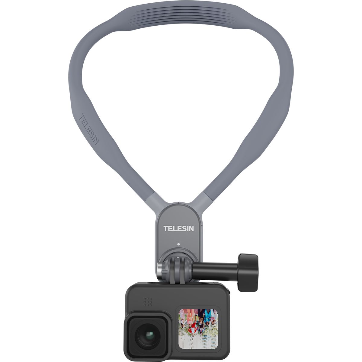 Telesin Neck Mount / Nekbevestiging Magnetic For GoPro en Insta360 afbeelding