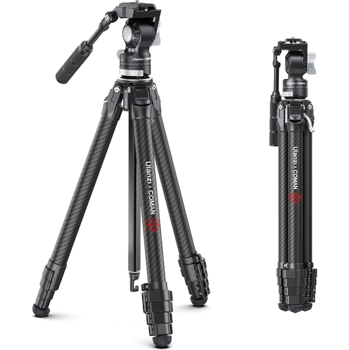 Ulanzi X Coman Zero V Carbon Video Tripod afbeelding