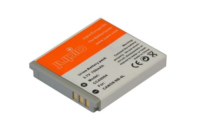 Jupio NB-4L 750 mAh afbeelding