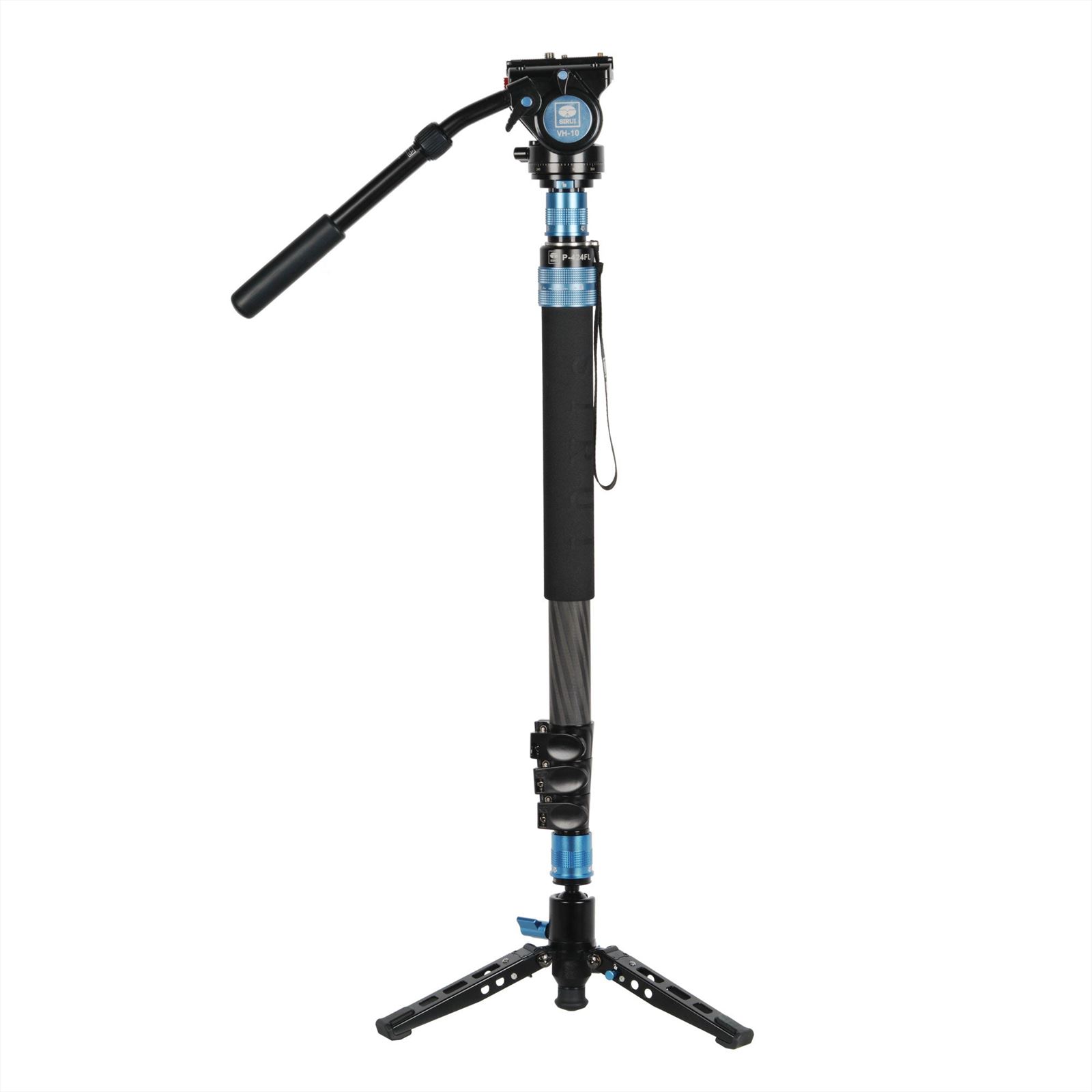 Sirui Monopod P-424FS + VA-10 Head afbeelding