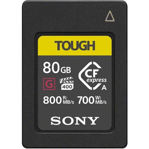 Sony CFexpressType A Memory Card 80GB afbeelding