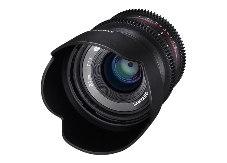Samyang 21mm T1.5 cine ED AS UMC CS Canon EF-M afbeelding