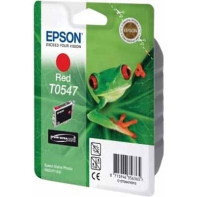 Epson inktpatroon rood T 054 T 0547 afbeelding