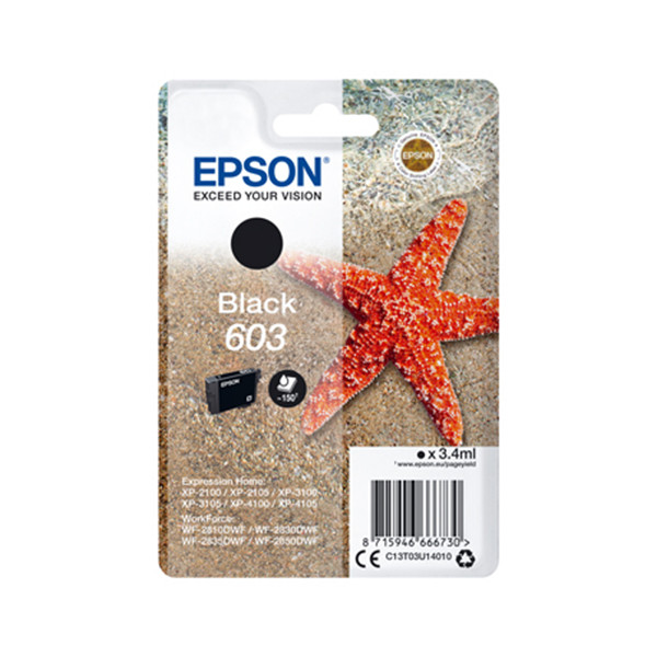 Epson inktpatroon licht zwart T 603 220 ml T 6037 afbeelding