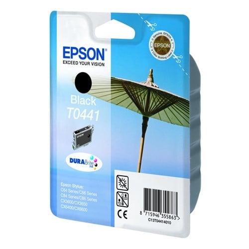 Epson inktpatroon zwart DURABrite T 044 T 0441 afbeelding