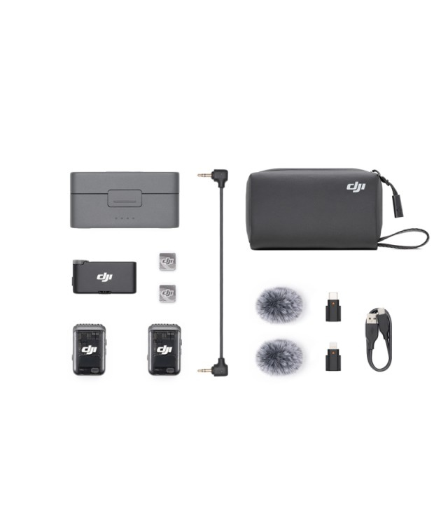 DJI Mic 2 Zwart