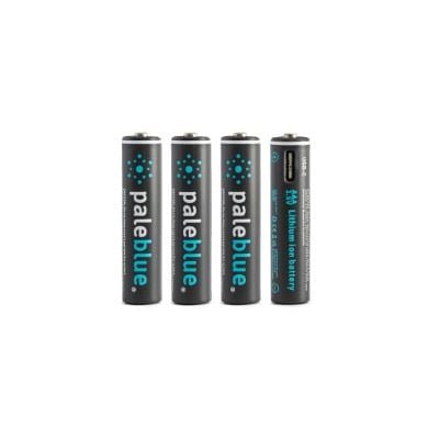 Pale Blue Li-Ion Rechargeabl AAA Battery USB-C afbeelding