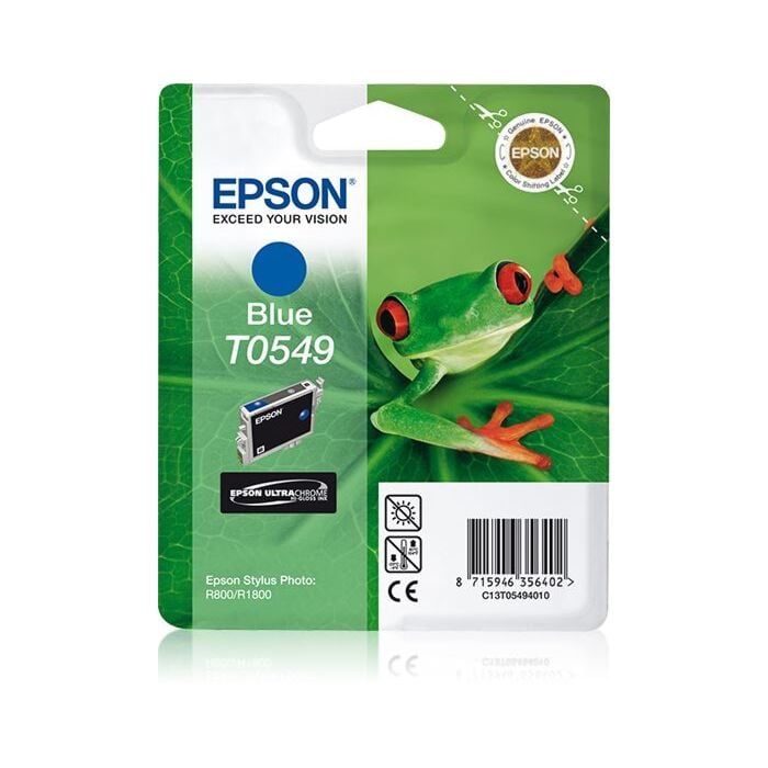 Epson inktpatroon blauw T 054 afbeelding