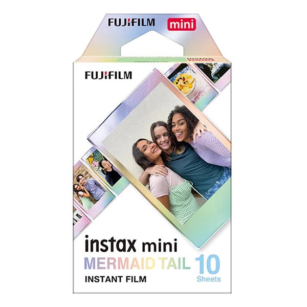 Fuji Instax Mini Film Mermaid Tail Single Pack afbeelding