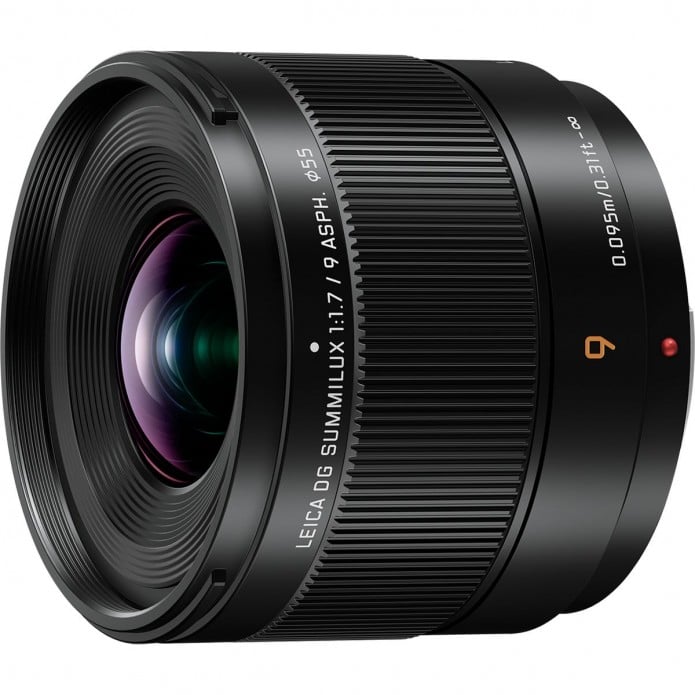 Panasonic LUMIX G 9mm f/1.7 Leica Black afbeelding