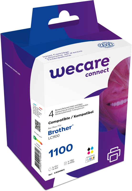 weCare Brother LC-1100 BK afbeelding