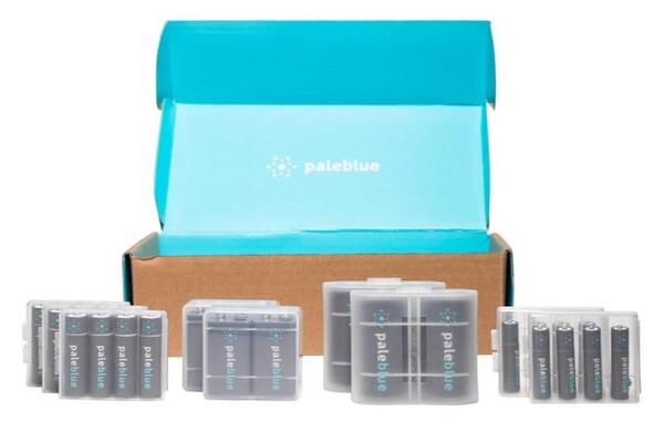 Pale Blue Home Conversion Kit 4x9V/4xD/12xAA/12xAAA afbeelding