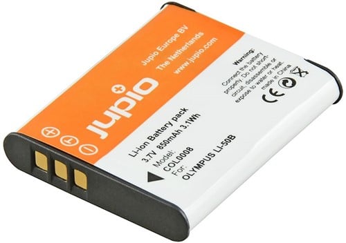 Jupio Li-50B/ D-Li92/ DB-100/ NP-150/ LB-050 / LB-052 850 mAh