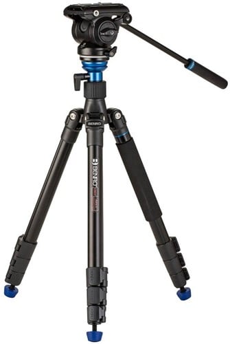 Benro A2883FS4PRO Aero tripod Digitaal/filmcamera 3 poot/poten Zwart
