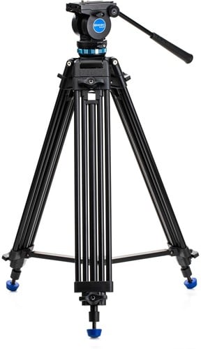 Benro KH25P tripod Digitaal/filmcamera 3 poot/poten Zwart
