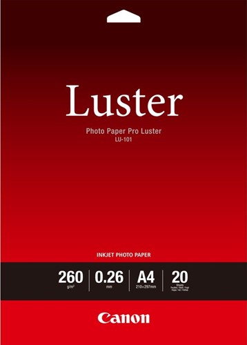 Canon LU-101 A 4 Photo Paper Pro Luster 260 g, 20 vel