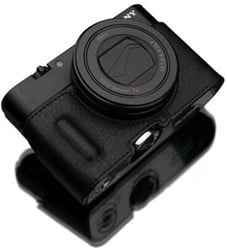 Gariz Halfcase HG-RX100M3BK RX100III/IV builtin grip Black