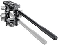 Leofoto VH-30R two-way head with handle and dual panorama-3