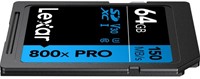 Lexar SDXC 800X Pro Blue Series 64GB UHS-1 V30 - Read 150...-2
