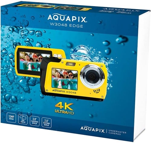 Aquapix W3048 onderwater compactcamera geel