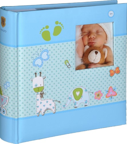 Henzo Fotoalbum S Baby Moments blauw