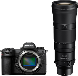 Nikon Z6III Body+ Nikon Nikkor Z 180-600mm f/5.6-6.3 VR