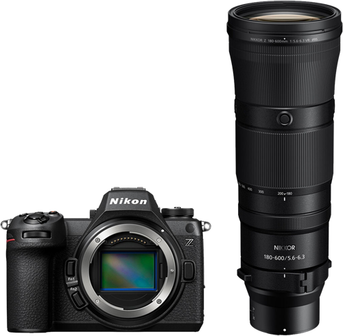 Nikon Z6III Body+ Nikon Nikkor Z 180-600mm f/5.6-6.3 VR
