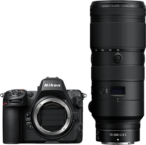 Nikon Z 8 Body+NIKKOR Z 70-200mm f/2.8 VR S