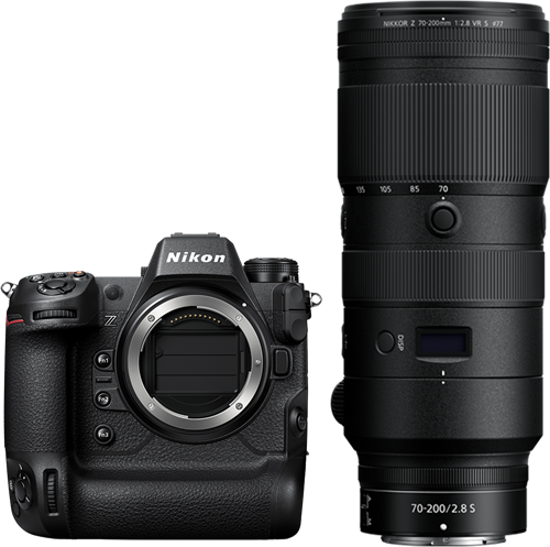 Nikon Z 9 Body+NIKKOR Z 70-200mm f/2.8 VR S