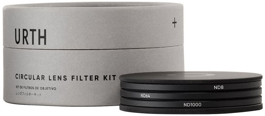 Urth 82mm ND8, ND64, ND1000 レンズフィルターキット-