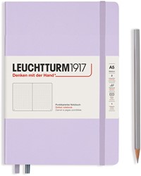 Leuchtturm Lilac, Medium (A5), 251 p., dotted