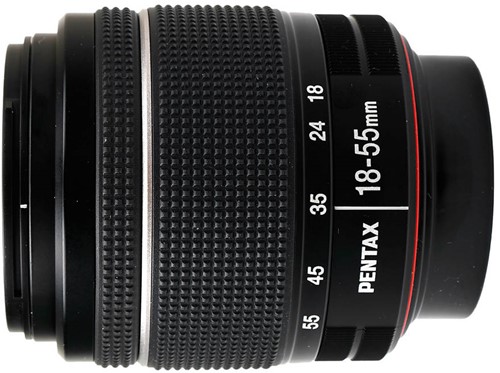 Pentax DA 18-55/3.5-5.6 WR Zwart