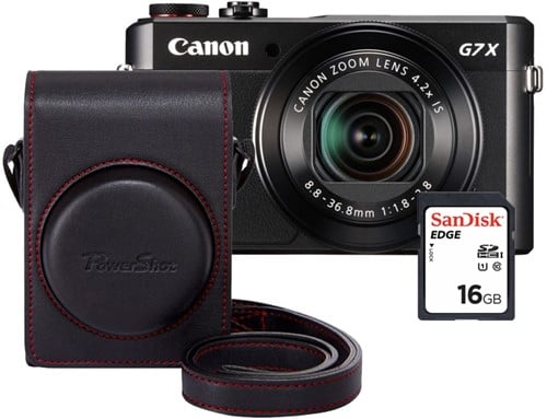 Canon PowerShot G7X Mark II Premium Kit