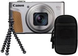 Canon PowerShot SX740 HS Silver Travel Kit