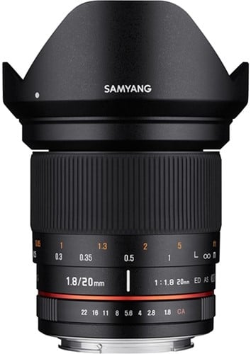 Samyang 20mm F1.8 ED AS UMC Four Thirds