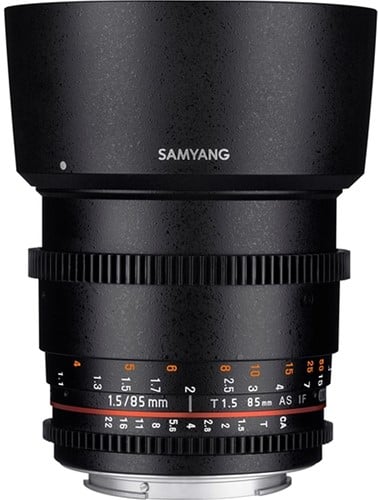 Samyang 85mm T1.5 VDSLR AS IF UMC II Sony FE