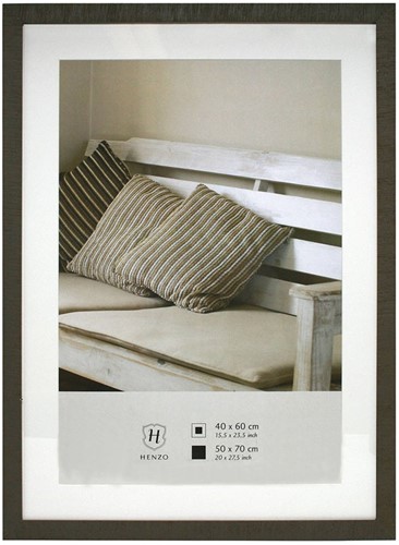 Henzo Driftwood 50x70 Frame bruin